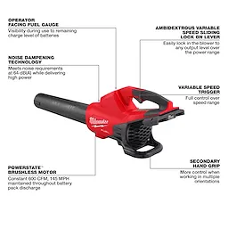 M18 FUEL™ Dual Battery Blower