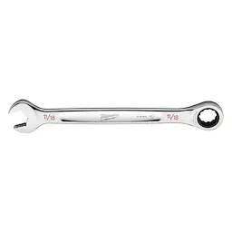 11/16" SAE  RATCHETING COMBINATION WRENCH
