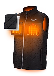 303, 303B, 303B-21S, 303B-21M, 303B-21XL, 303B-21L, 303B-212X, 303B-213X, 303B-20S, 303B-20M, 303B-20L, 303B-20XL, 303B-202X, 303B-203X - M12™ Heated AXIS™ Vest