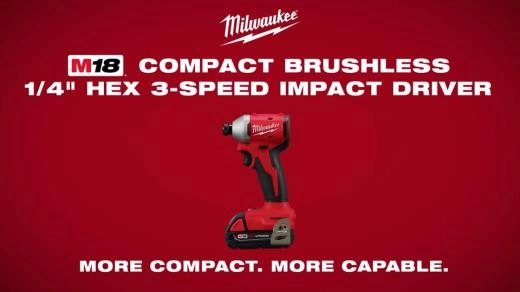 Milwaukee M18 Compact Brushless Hex 3-Speed Impact Driver2