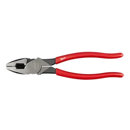 48-22-6502 - High-Leverage Lineman's Pliers with Thread Cleaner
